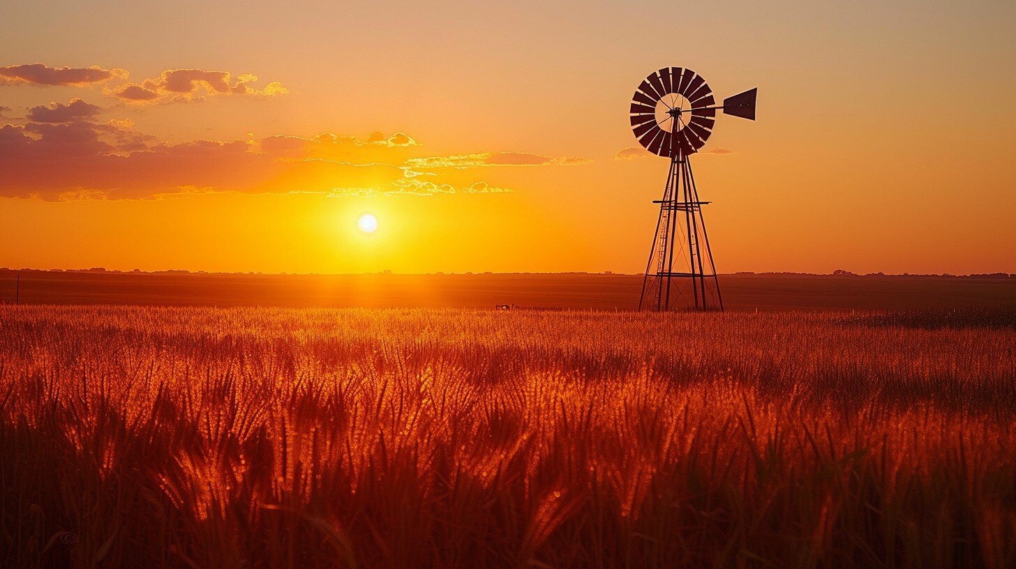 StockCake-Sunset, Windmill, Field_1717615490